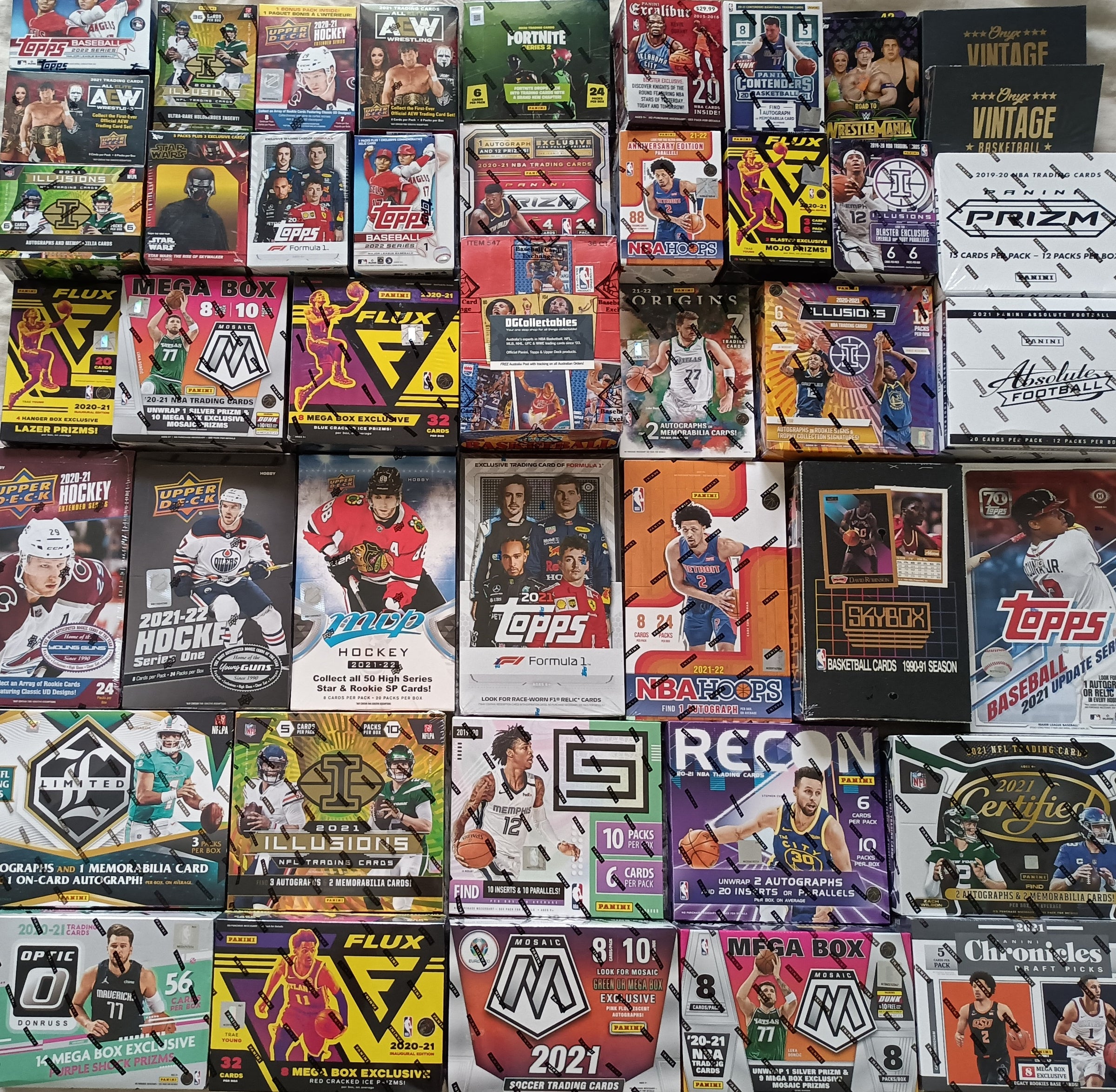 Topps, Upper deck, Donruss, Fleer, Score, Upperdeck Sports Trading Cards in  Sports Collectibles 